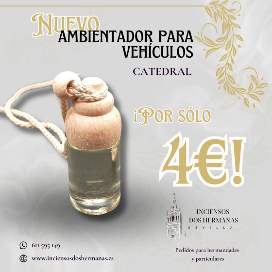 AMBIENTADOR PARA COCHE...