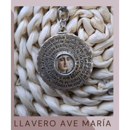 LLAVERO AVE MARIA